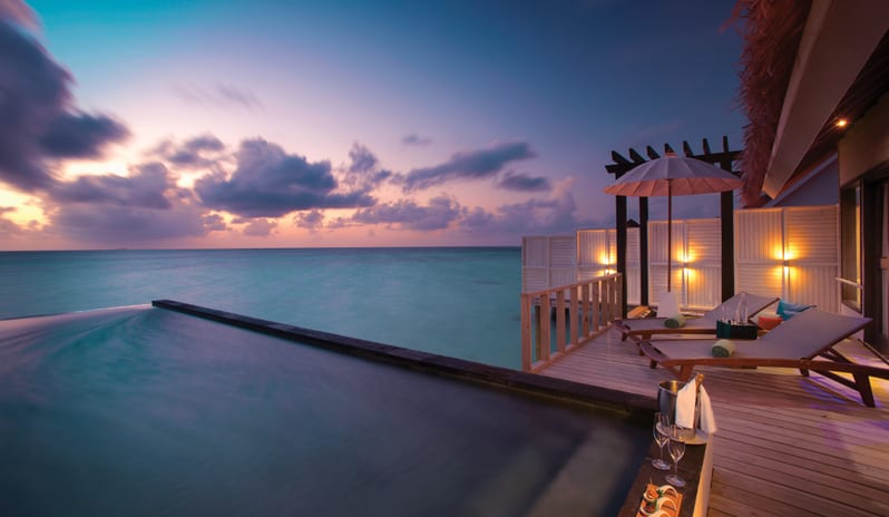 OZEN LIFE MAADHOO - Wind Villa with Pool - Exterior - Sunset